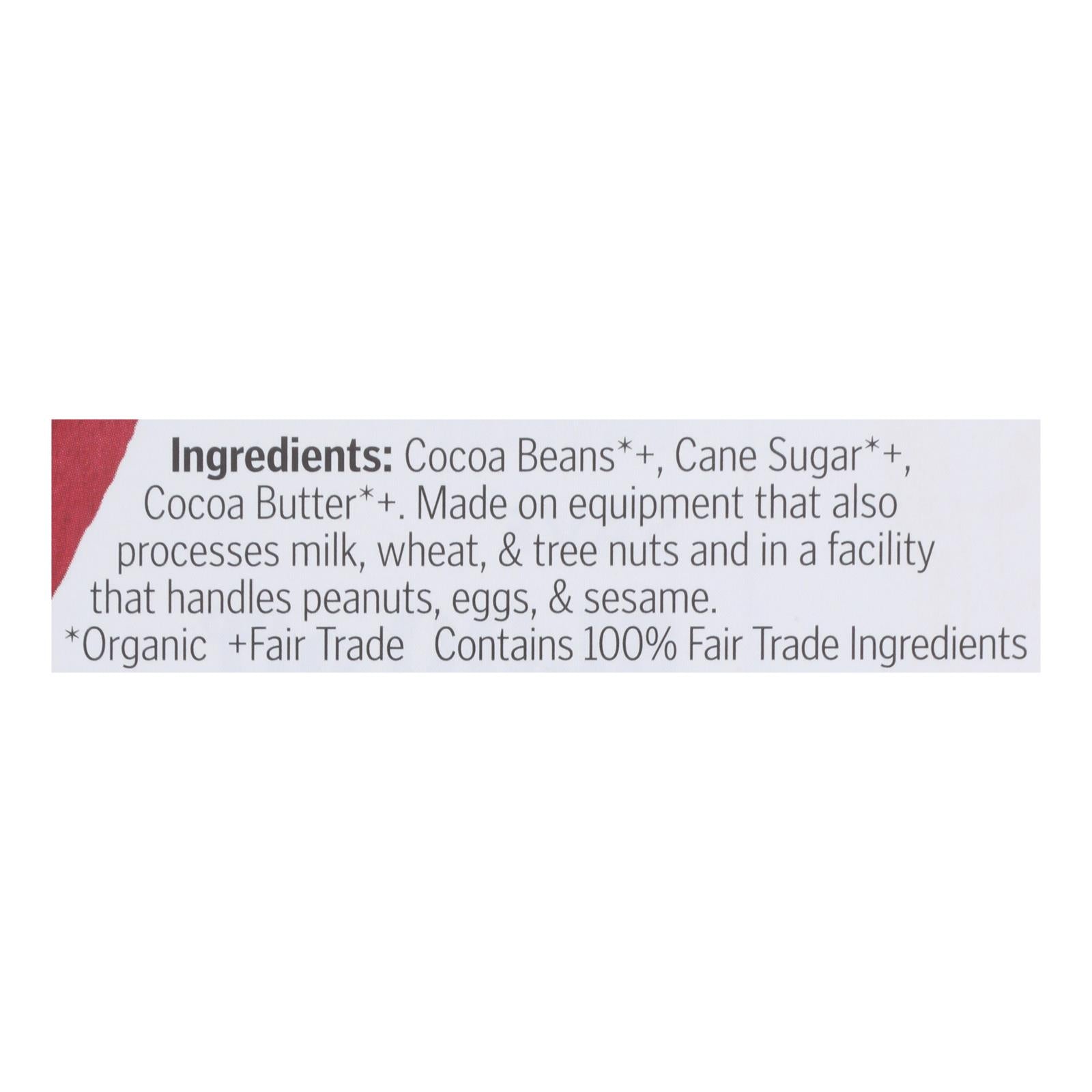 Theo Chocolate Organic Chocolate Bar - Classic - Dark Chocolate - 70 Percent Cacao - Pure - 3 oz Bars - Case of 12