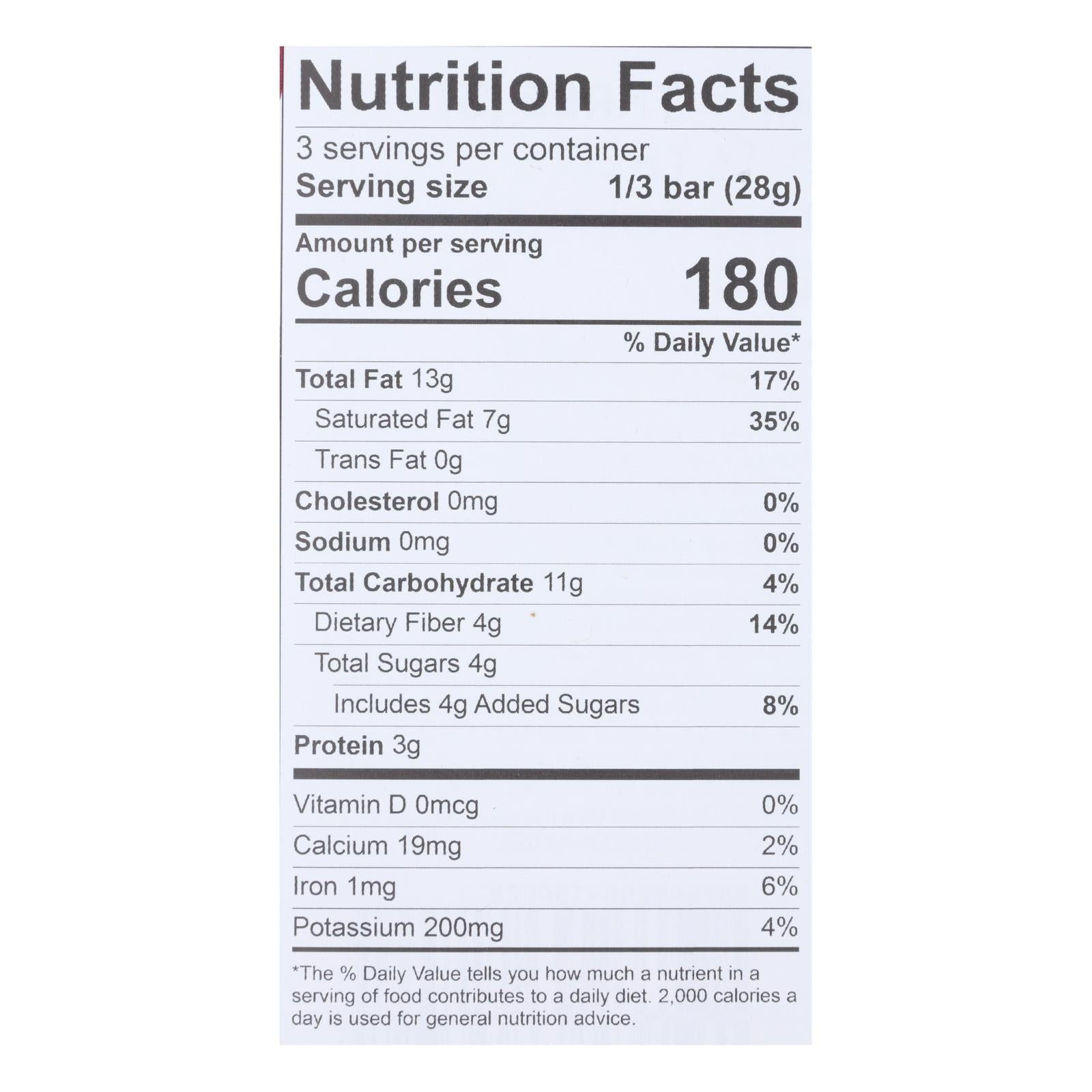 Theo Chocolate Organic Chocolate Bar - Classic - Dark Chocolate - 85 Percent Cacao - Pure - 3 oz Bars - Case of 12