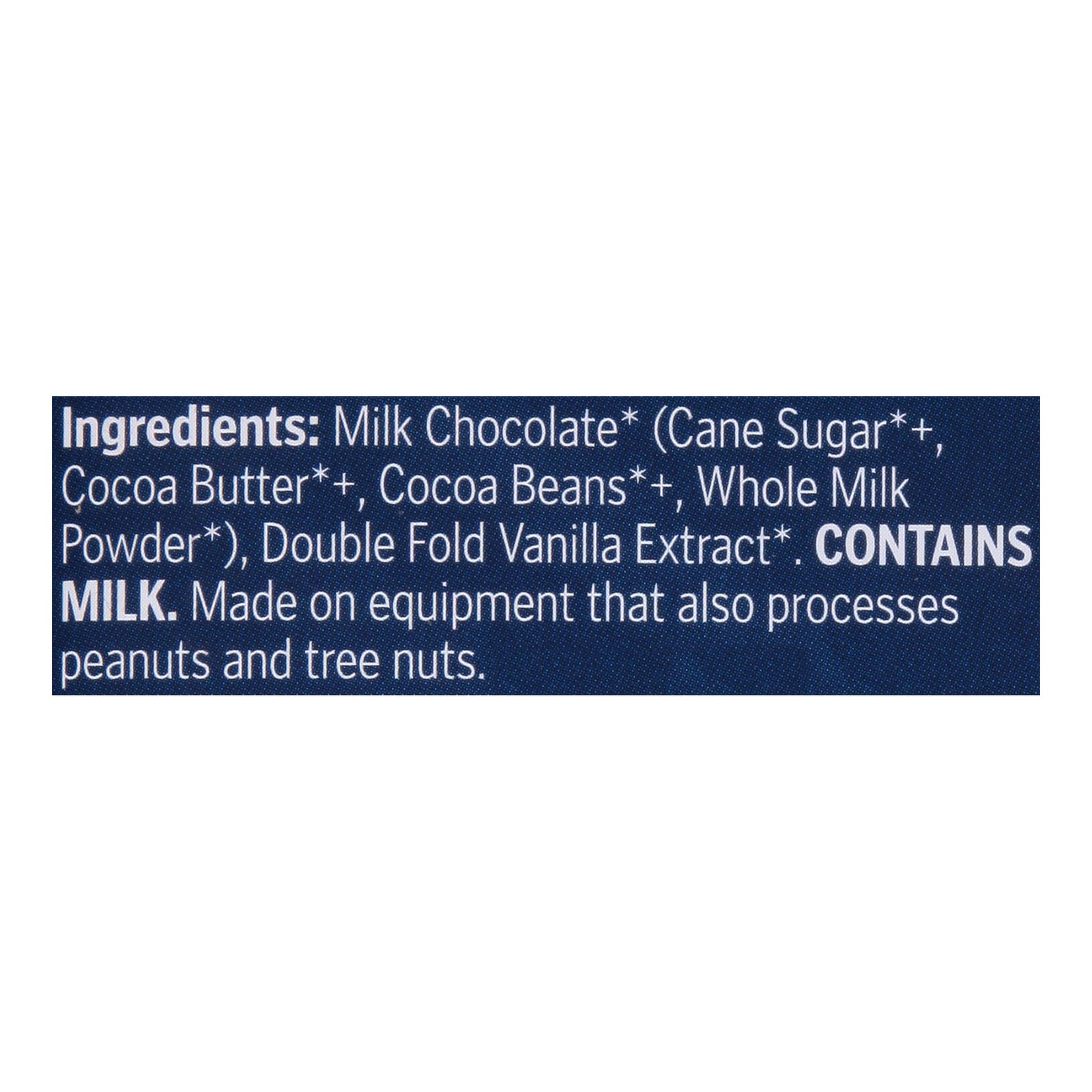 Theo Chocolate - Bar Og2 Mlkchc Swtvan 45p - CS of 12-2.8 OZ