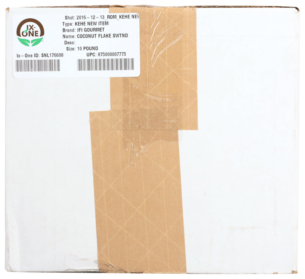 ifiGOURMET Sweetened Coconut Flakes - 10lb