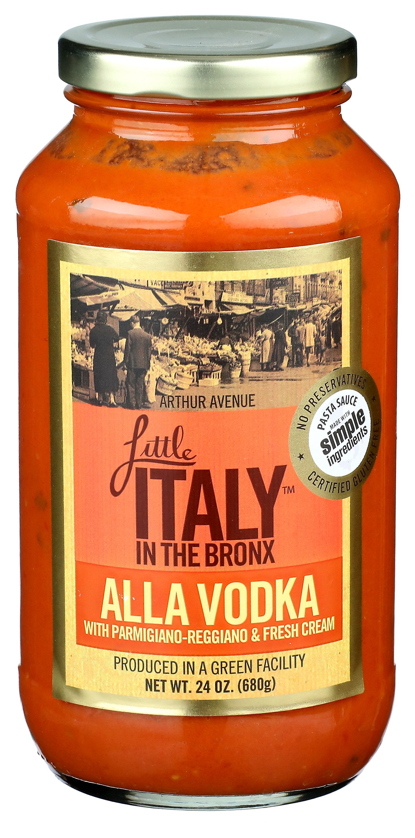 LITTLE ITALY IN THE BRONX SAUCE VODKA MARINAR - Case of 6