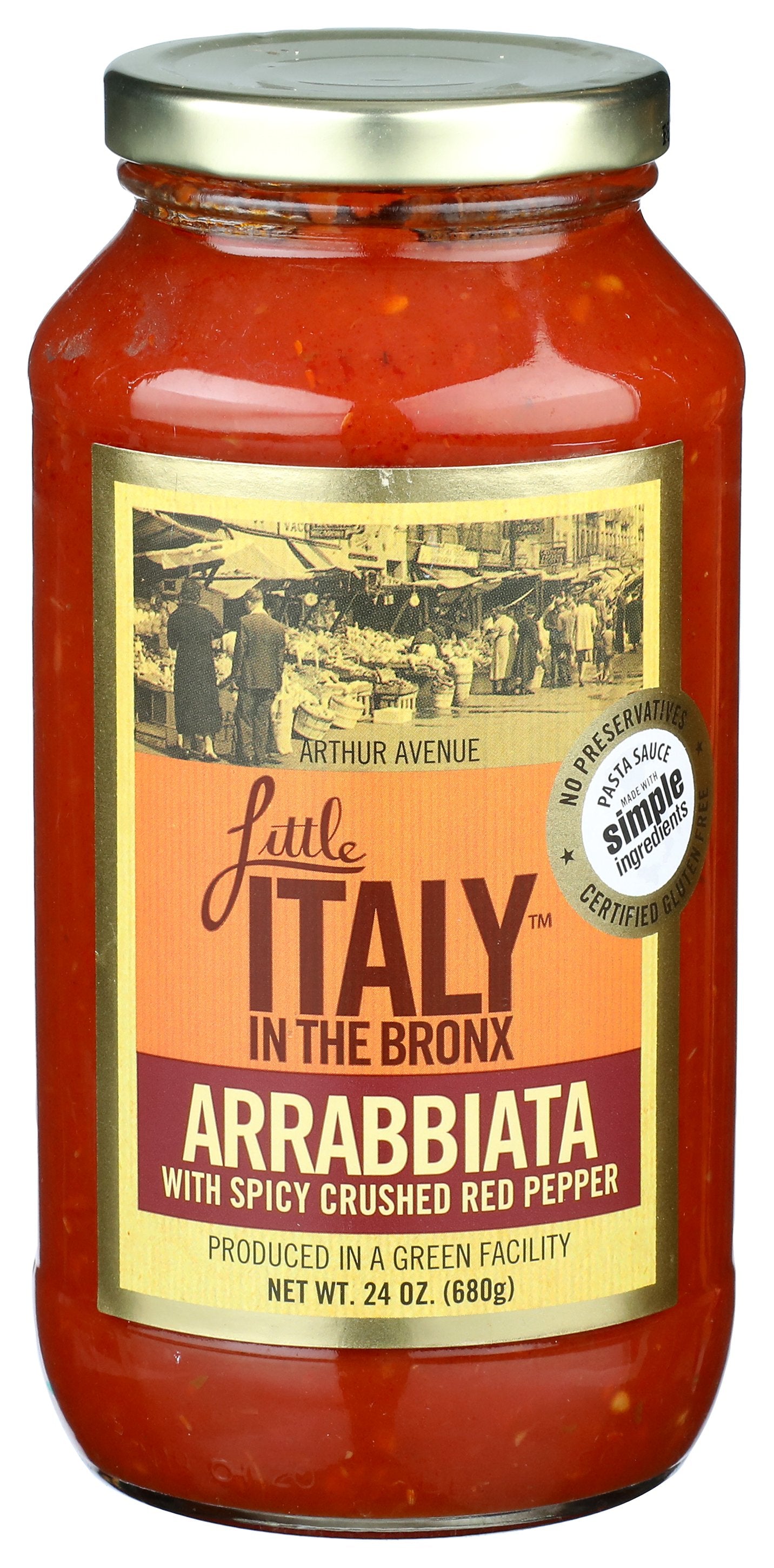 LITTLE ITALY IN THE BRONX SAUCE ARRABBIATA - Case of 6