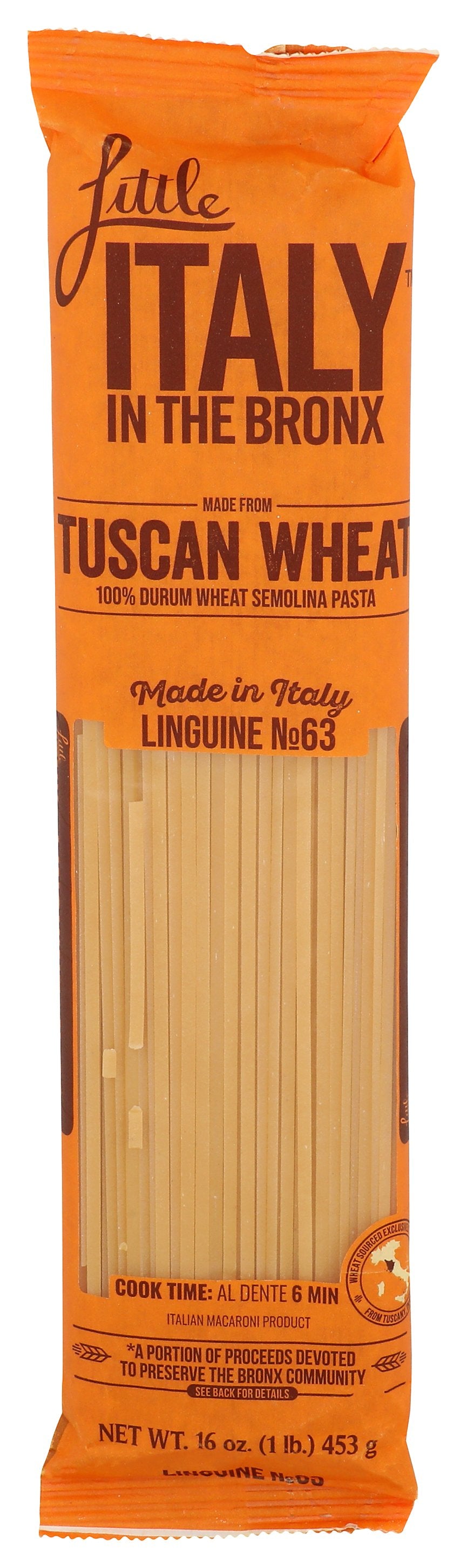 LITTLE ITALY IN THE BRONX PASTA LINGUINE NO63 - Case of 12