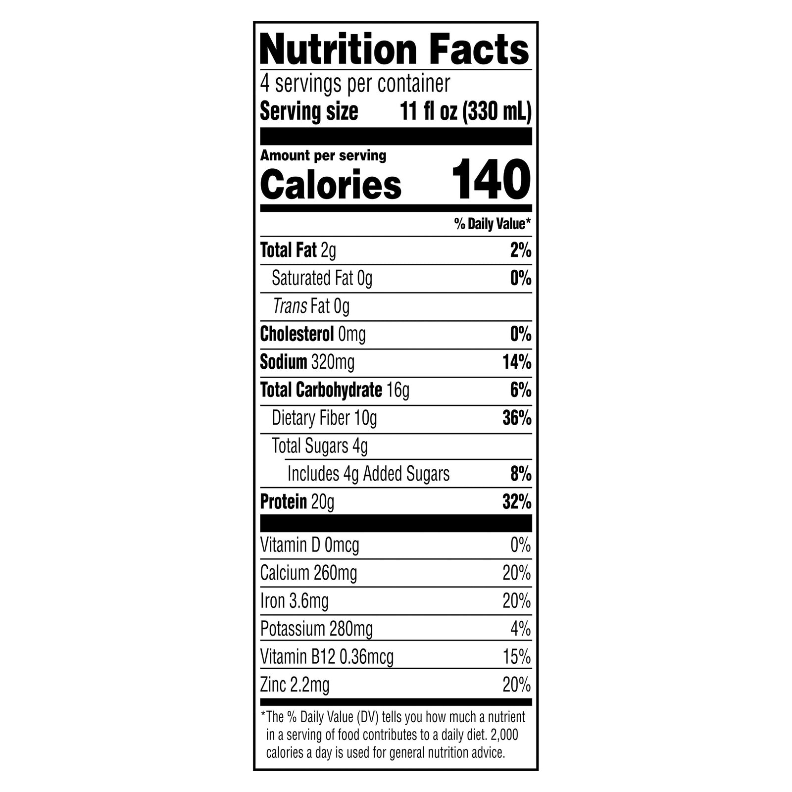 Evolve Classic Chocolate Protein Shakes  - Case of 3 - 4/11 OZ