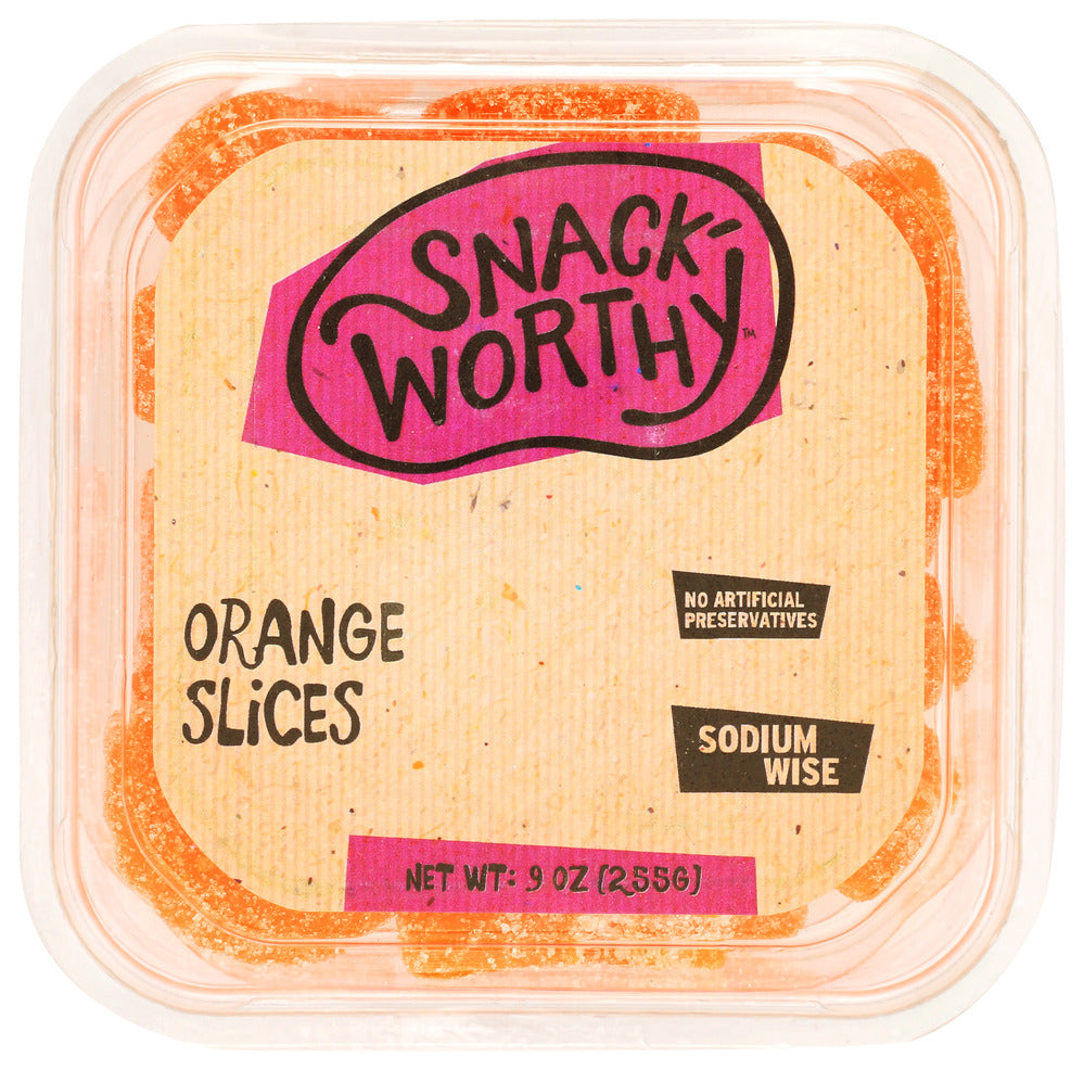 Snackworthy Orange Slices - Pack of 12 - 9 oz