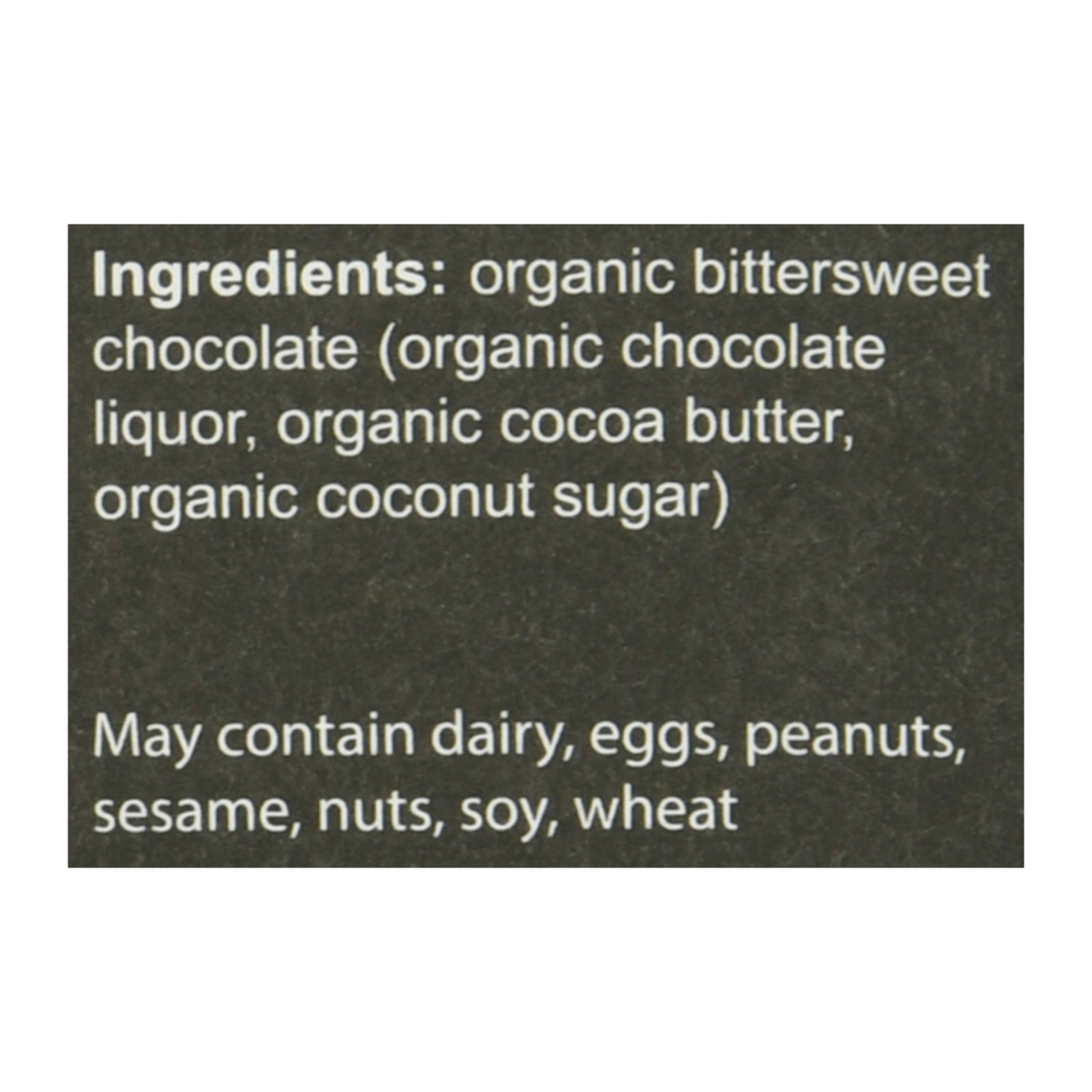 Brooklyn Born Chocolate - Bar Og2 Dk Choc Paleo 75% - CS of 12-2.1 OZ