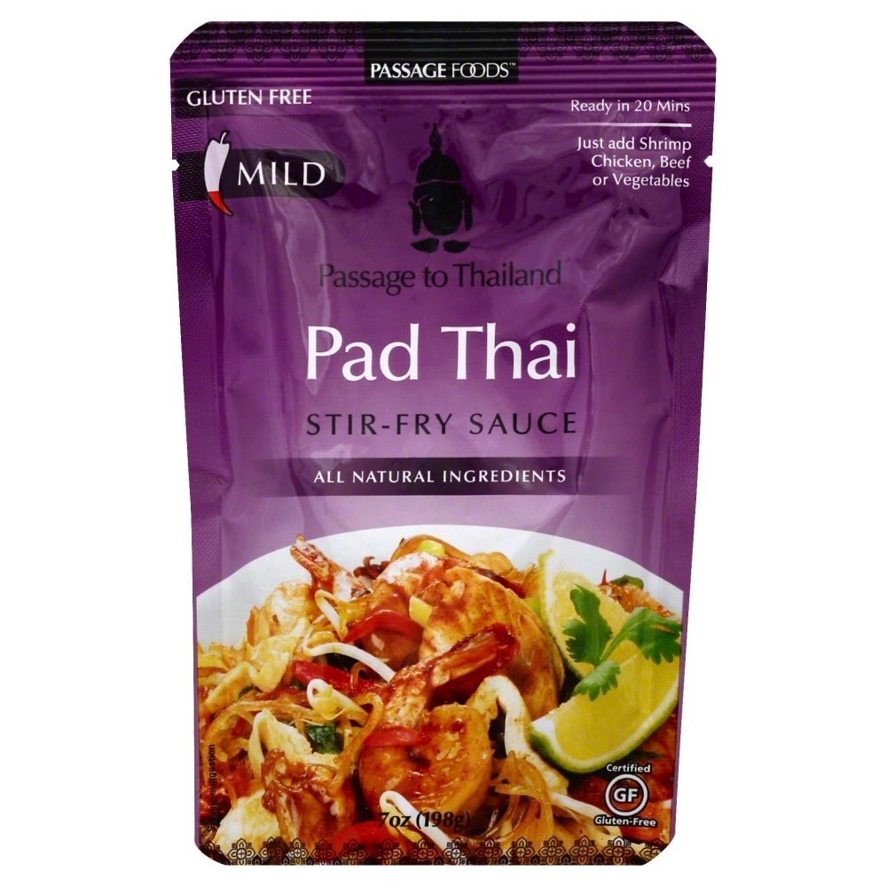 Passage Foods Stir Fry Sauce Pad Tahi - Case of 6 - 7 oz