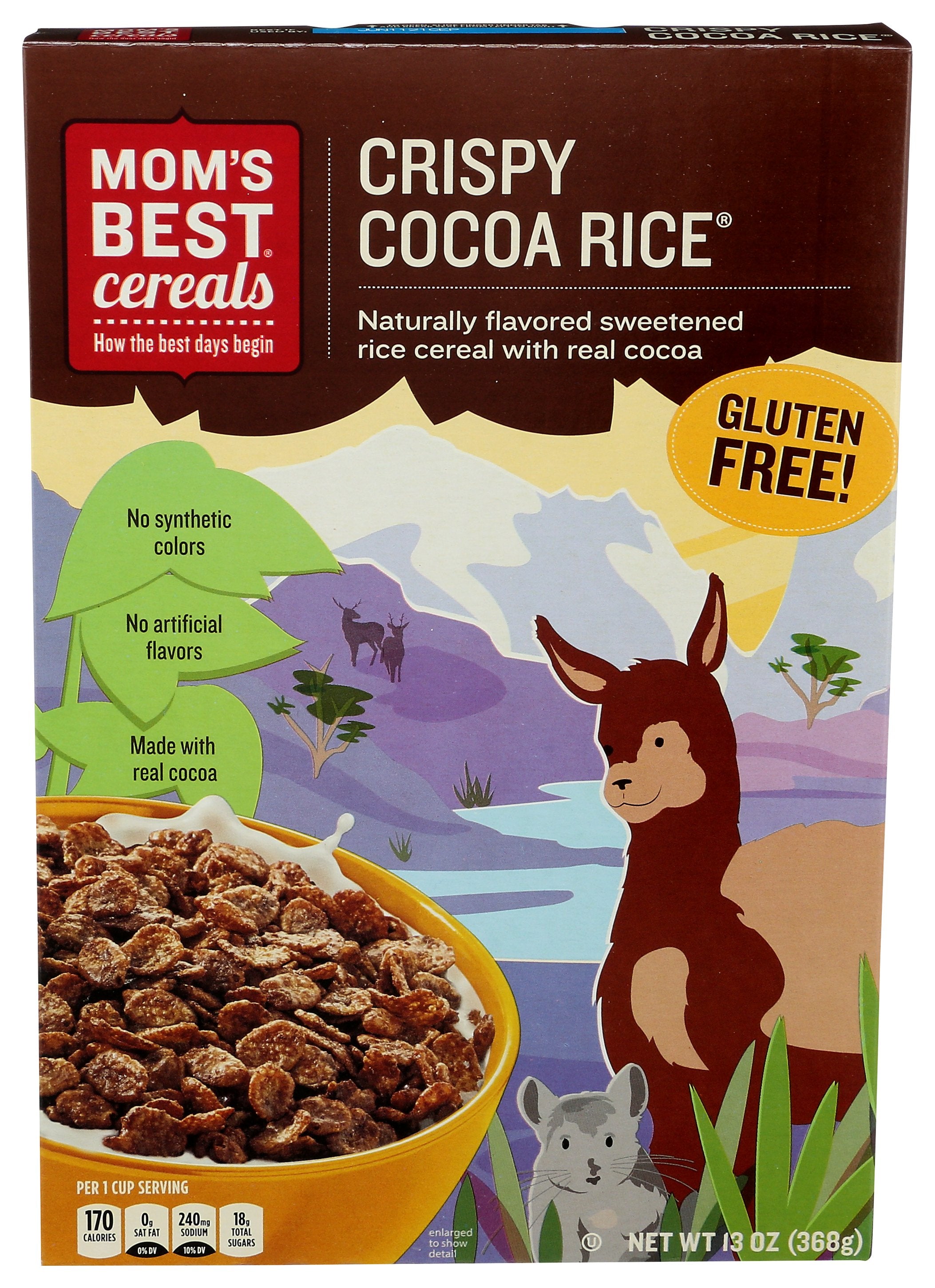 MOMS BEST CEREAL CRSPY RICE COCOA - Case of 8