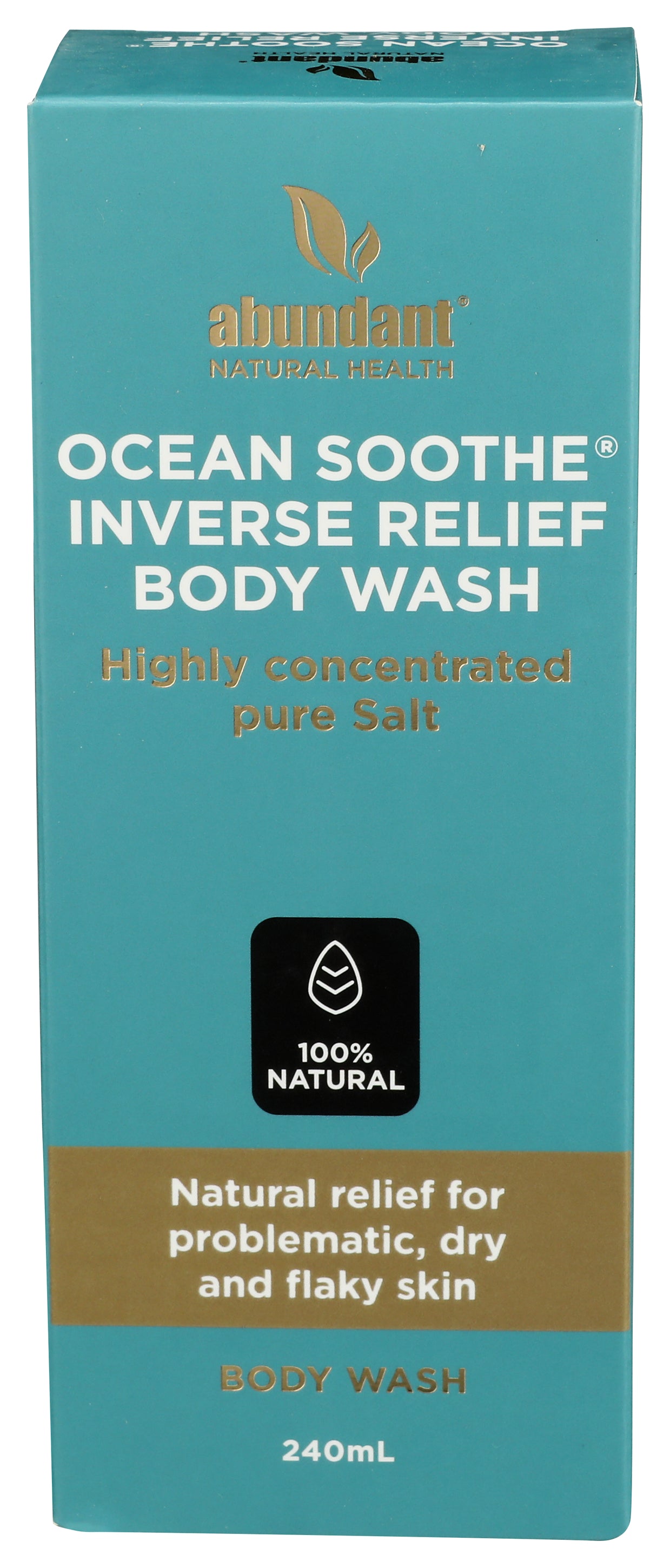 Abundant Natural Health Ocean Soothe Inverse Relief Body Wash - Case of 1 - 8.1 FO
