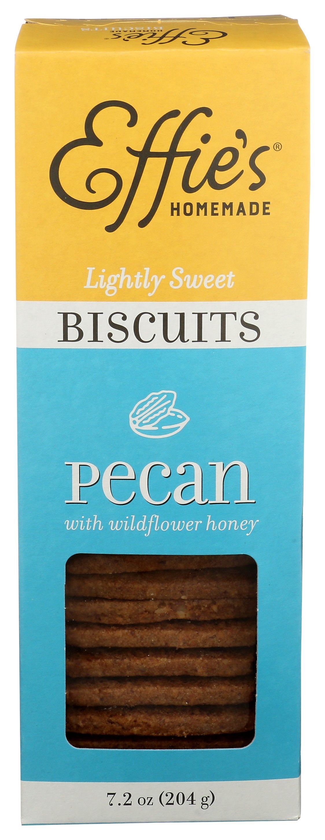 EFFIES HOMEMADE BISCUITS PECAN - Case of 12