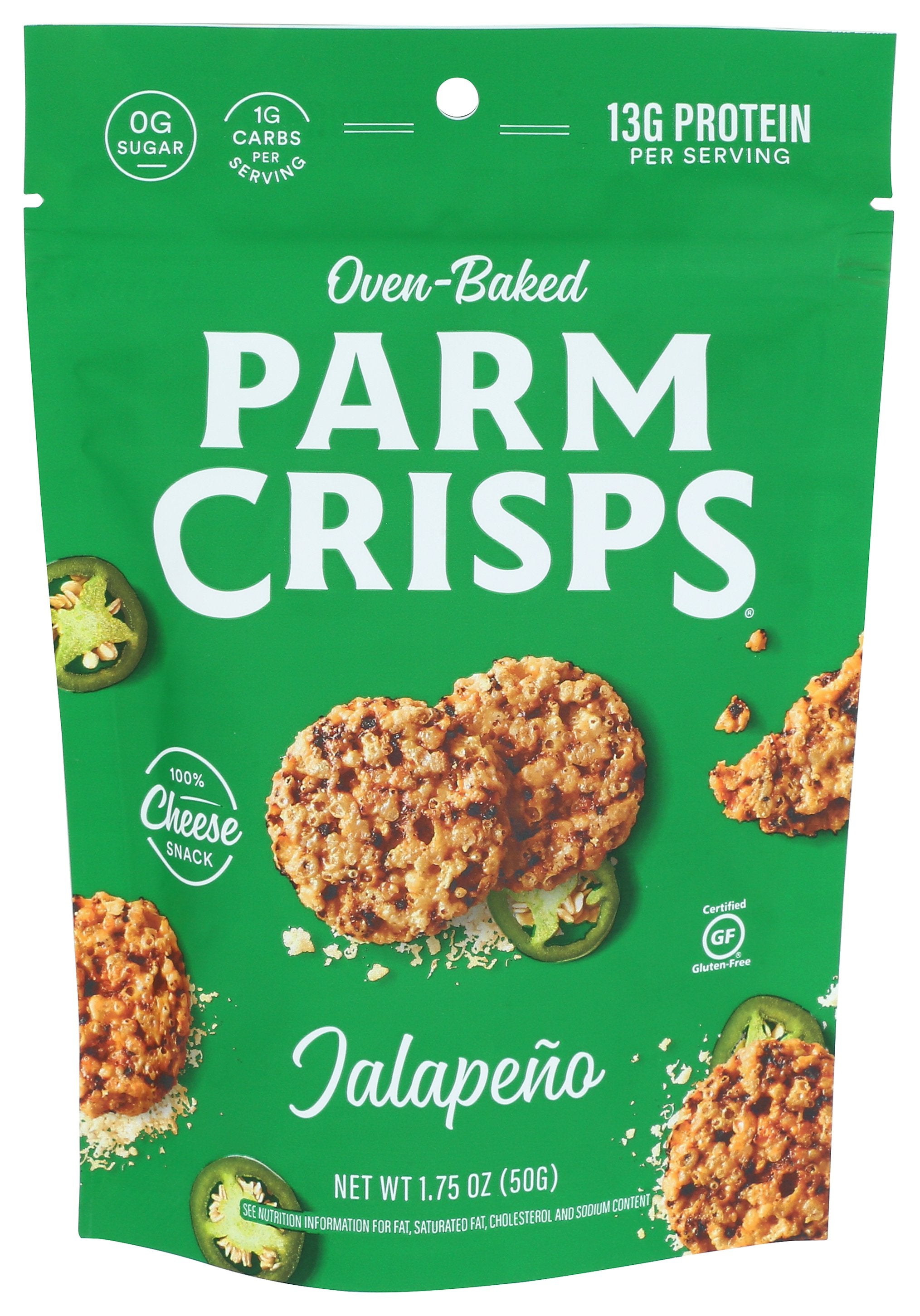 PARM CRISPS CRACKER CHEESE JALPNO PAR - Case of 12