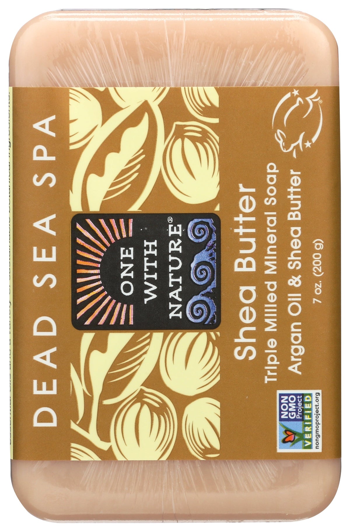 ONE WITH NATURE SOAP BAR SHEA BUTTER - Case of 3