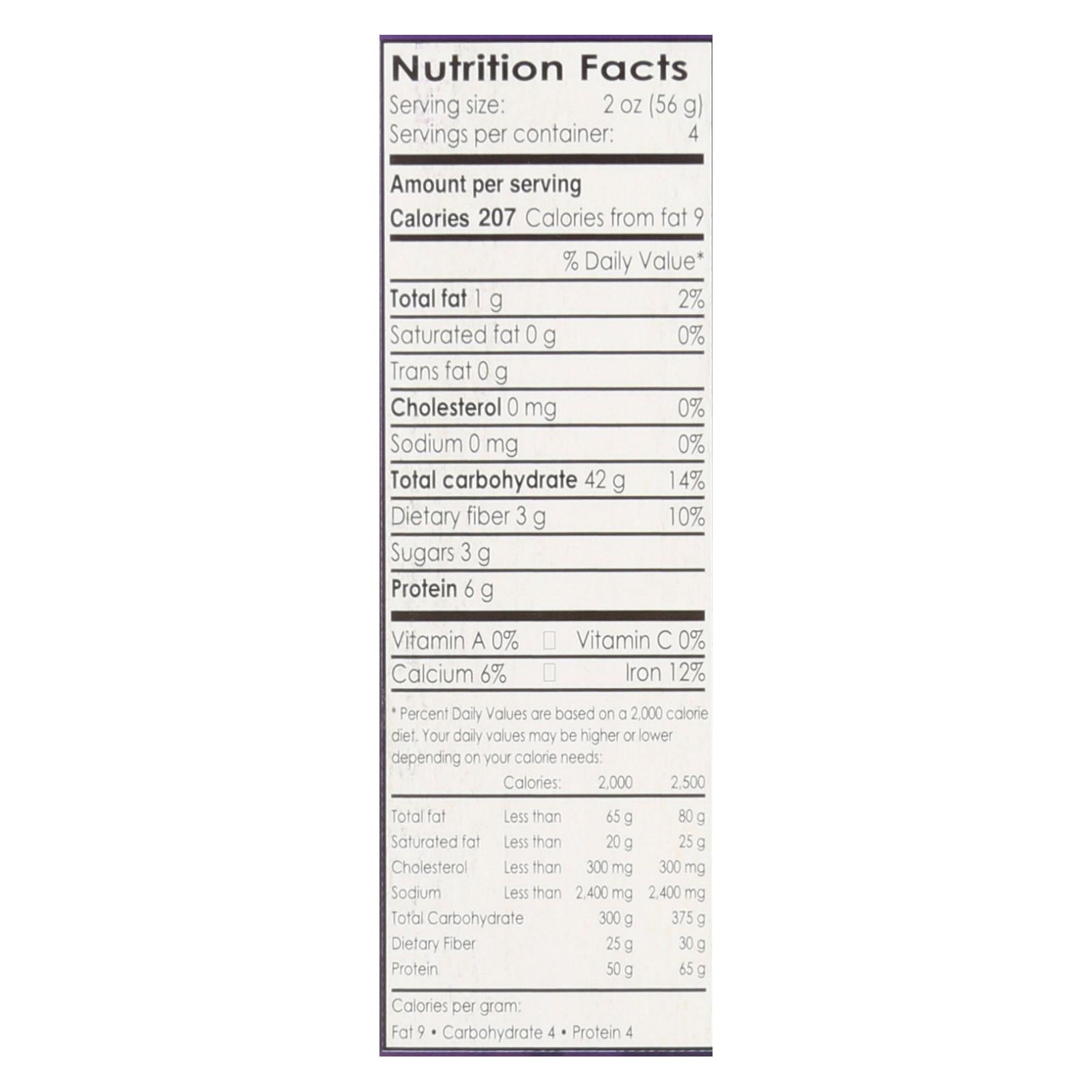 Andean Dream Gluten Free Organic Orzo Quinoa Pasta - Case of 12 - 8 oz.
