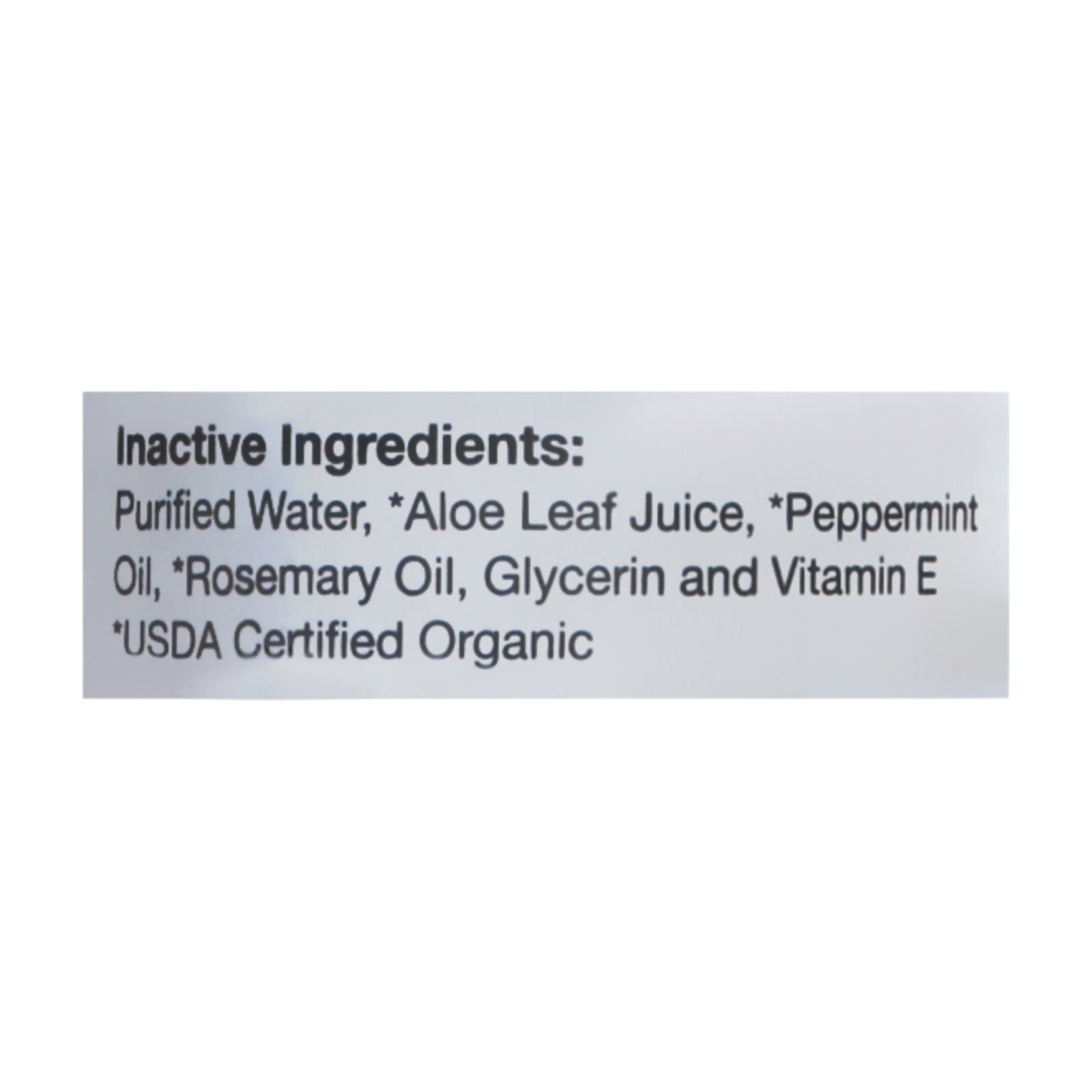 Brittanie's Thyme - Organic Hand Sanitizer - Rosemary Peppermint - 2 Oz.