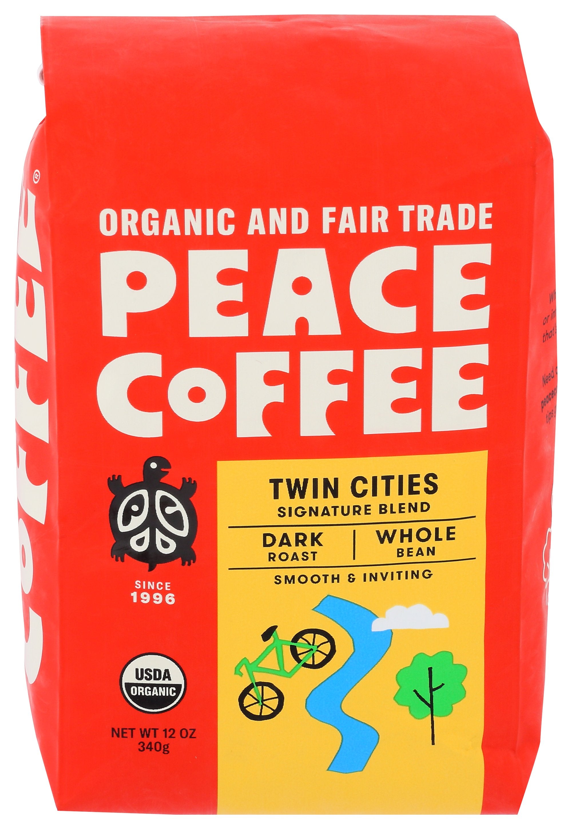 PEACE COFFEE COFFEE WHLBN TWIN CITIES - Case of 6