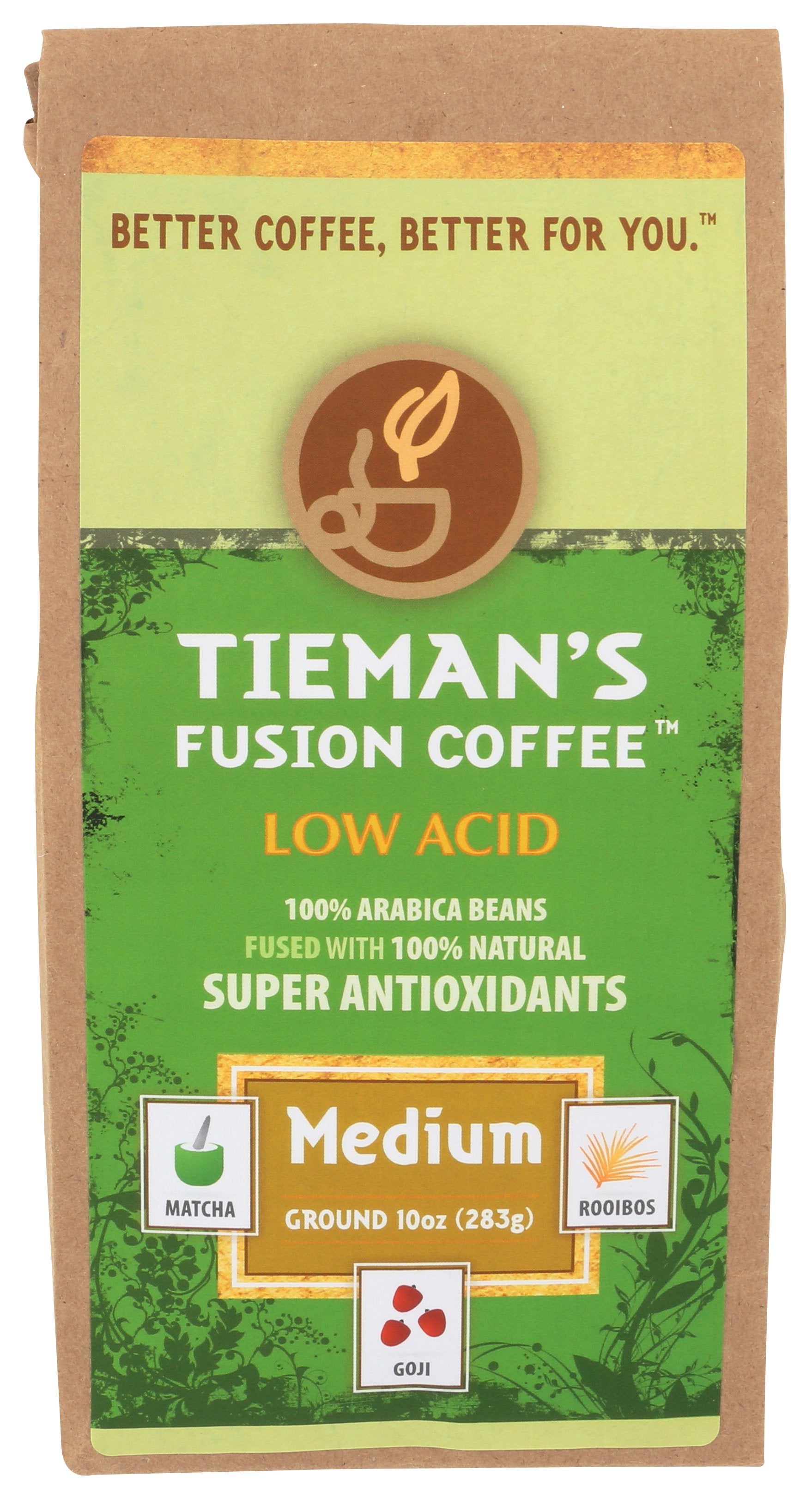 TIEMANS FUSION COFFEE GRND MED FUSION - Case of 6