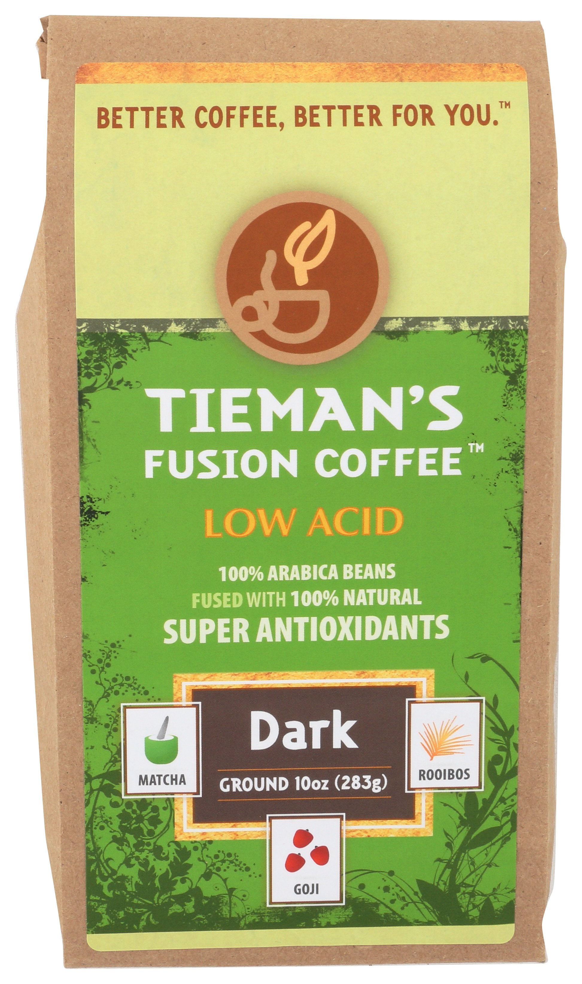 TIEMANS FUSION COFFEE GRND DRK FUSED - Case of 6