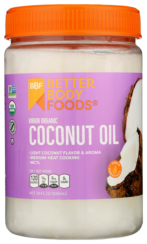 Betterbody Coconut Oil EV - Case of 6 - 28 oz