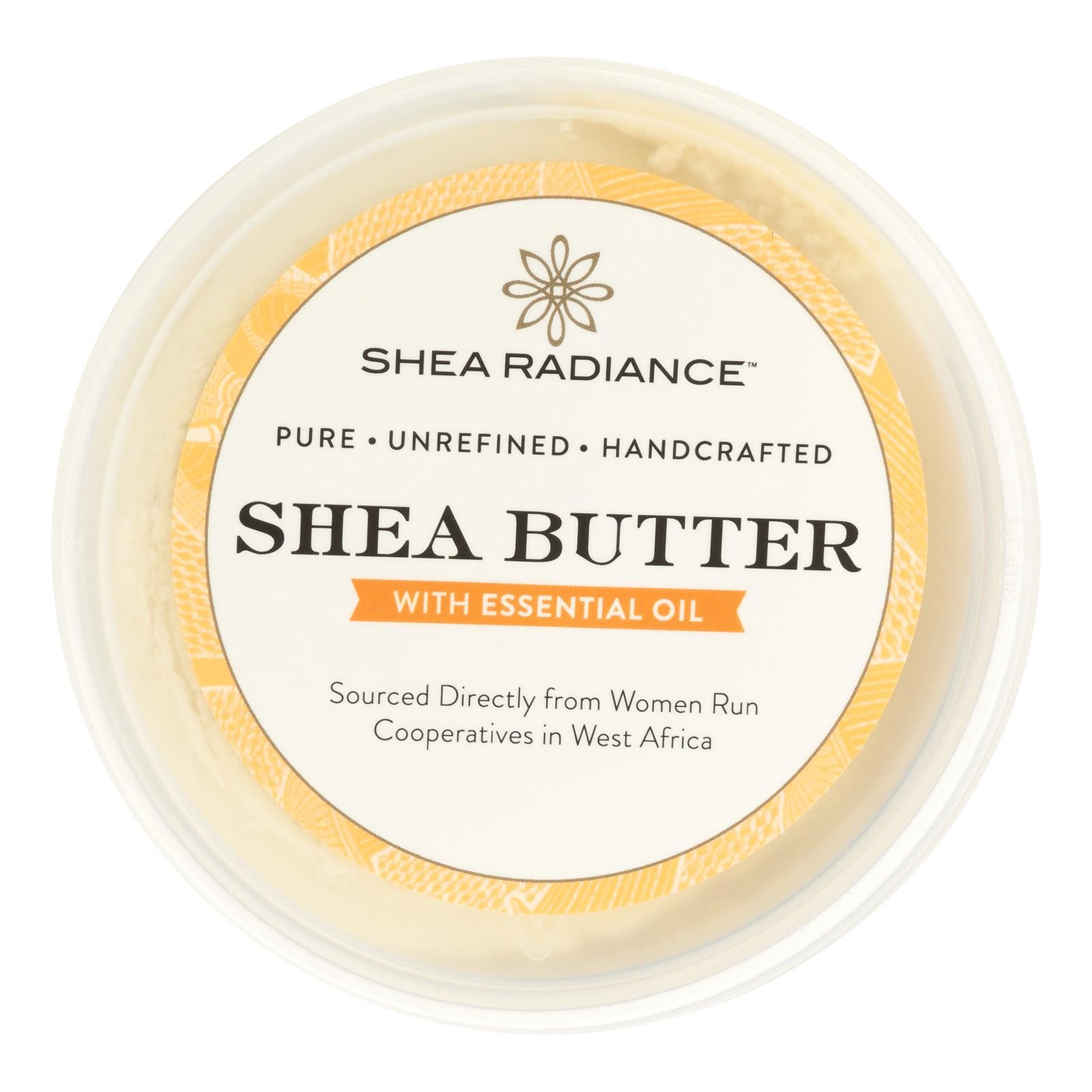 Shea Radiance Shea Butter With Essential Oil  - 1 Each - 7.5 Oz