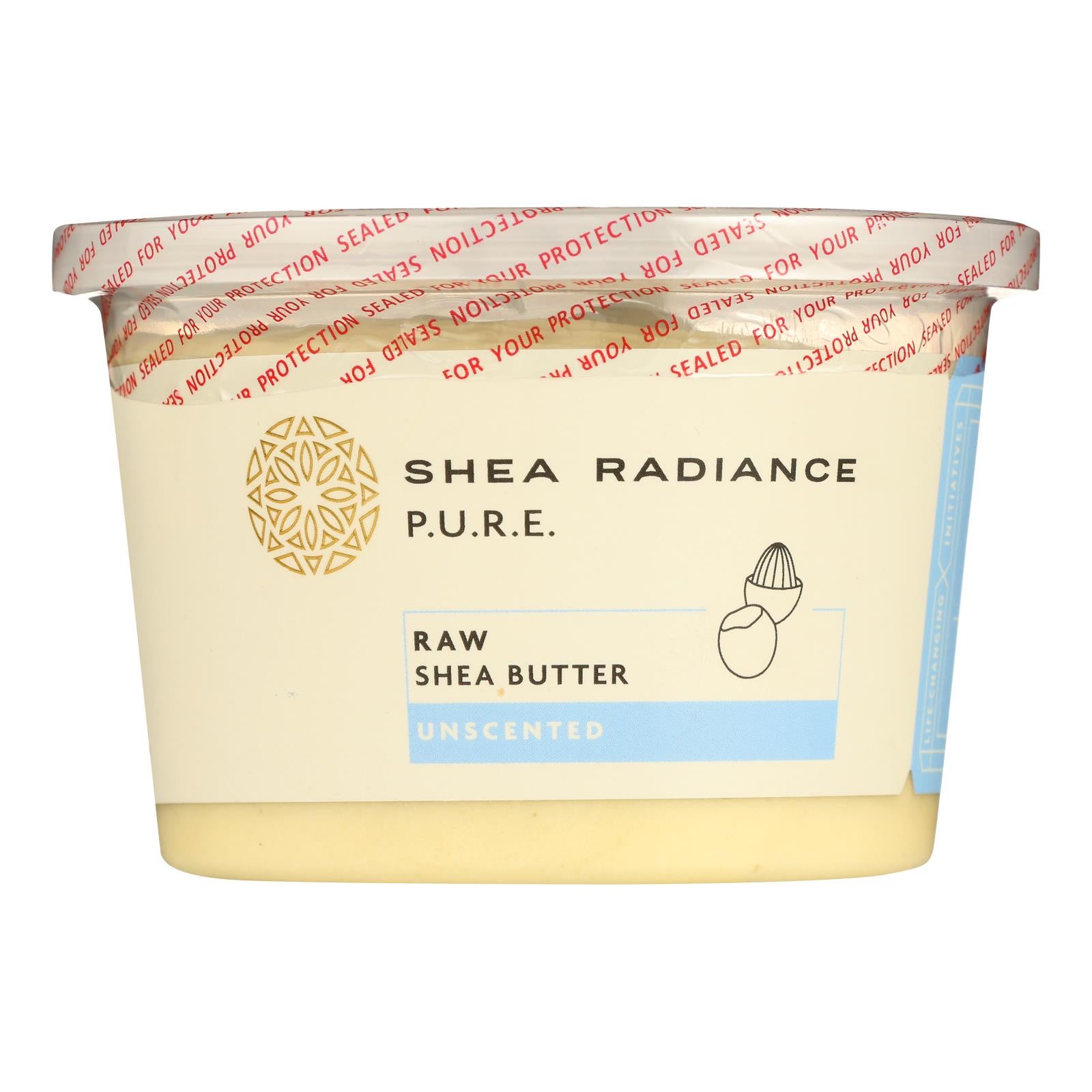 Shea Radiance Unscented Shea Butter  - 1 Each - 14 Oz