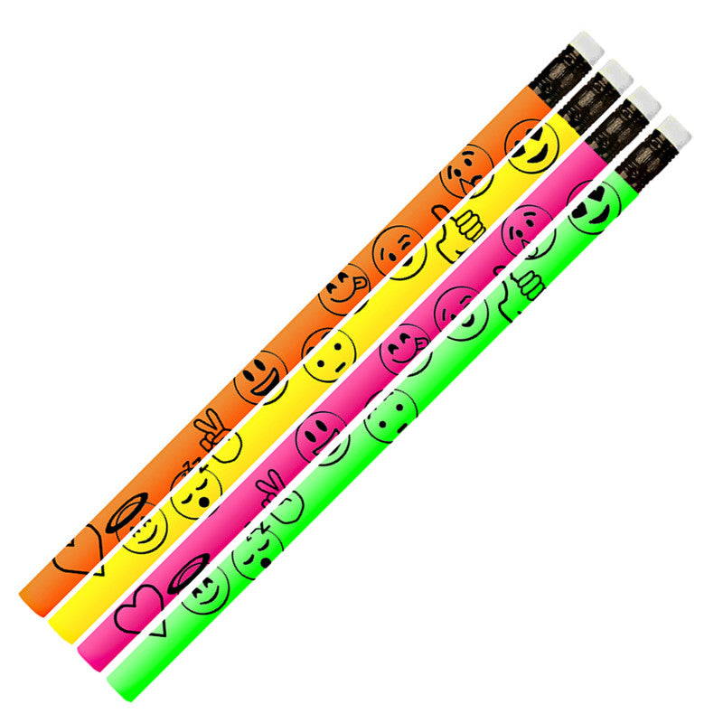 MUSGRAVE PENCIL COMPANY - Everyday Emojis Pencil, 12 Per Pack, 12 Packs
