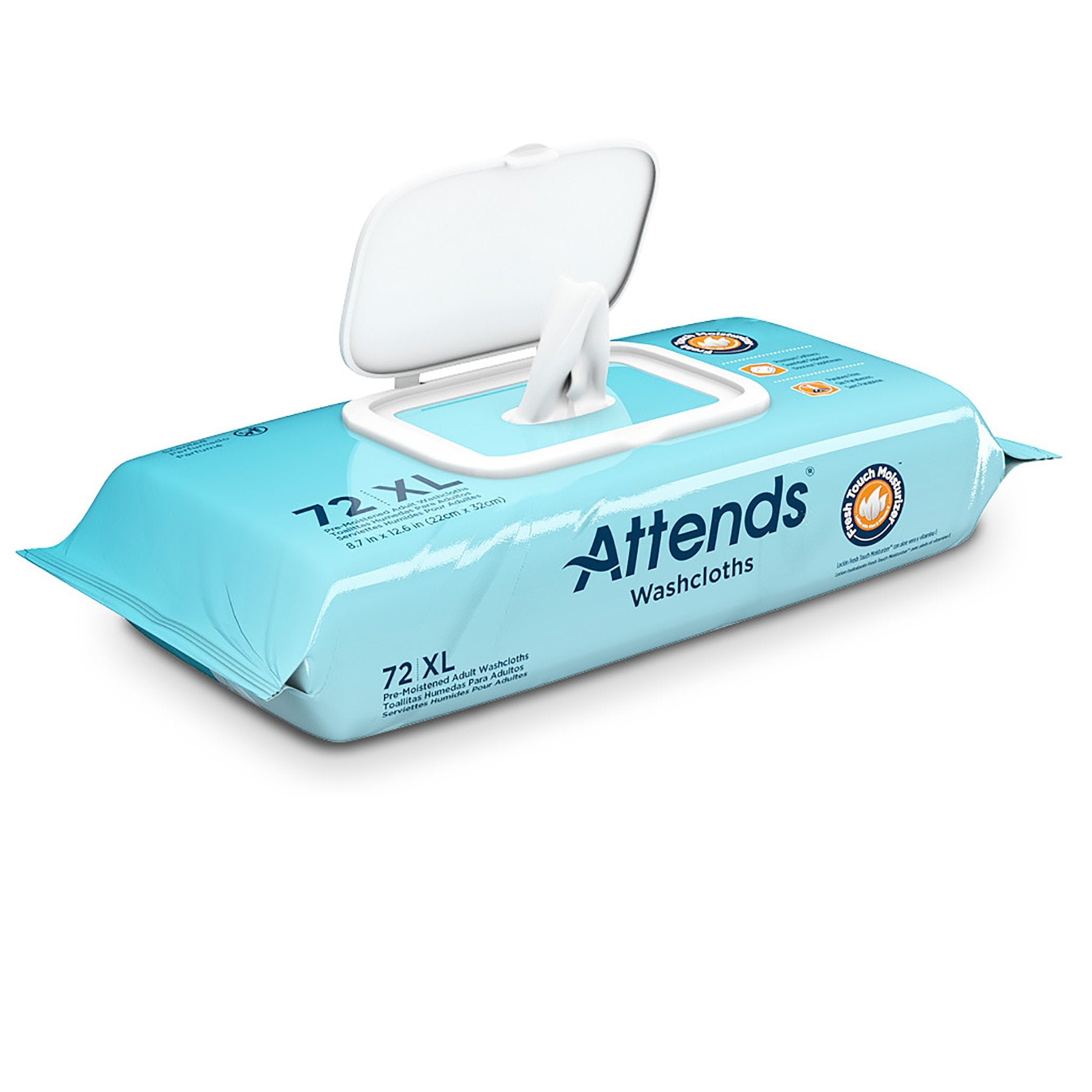Attends Healthcare Products - Personal Cleansing Wipe Attends® Soft Pack Scented 72 Count [1/PK]
