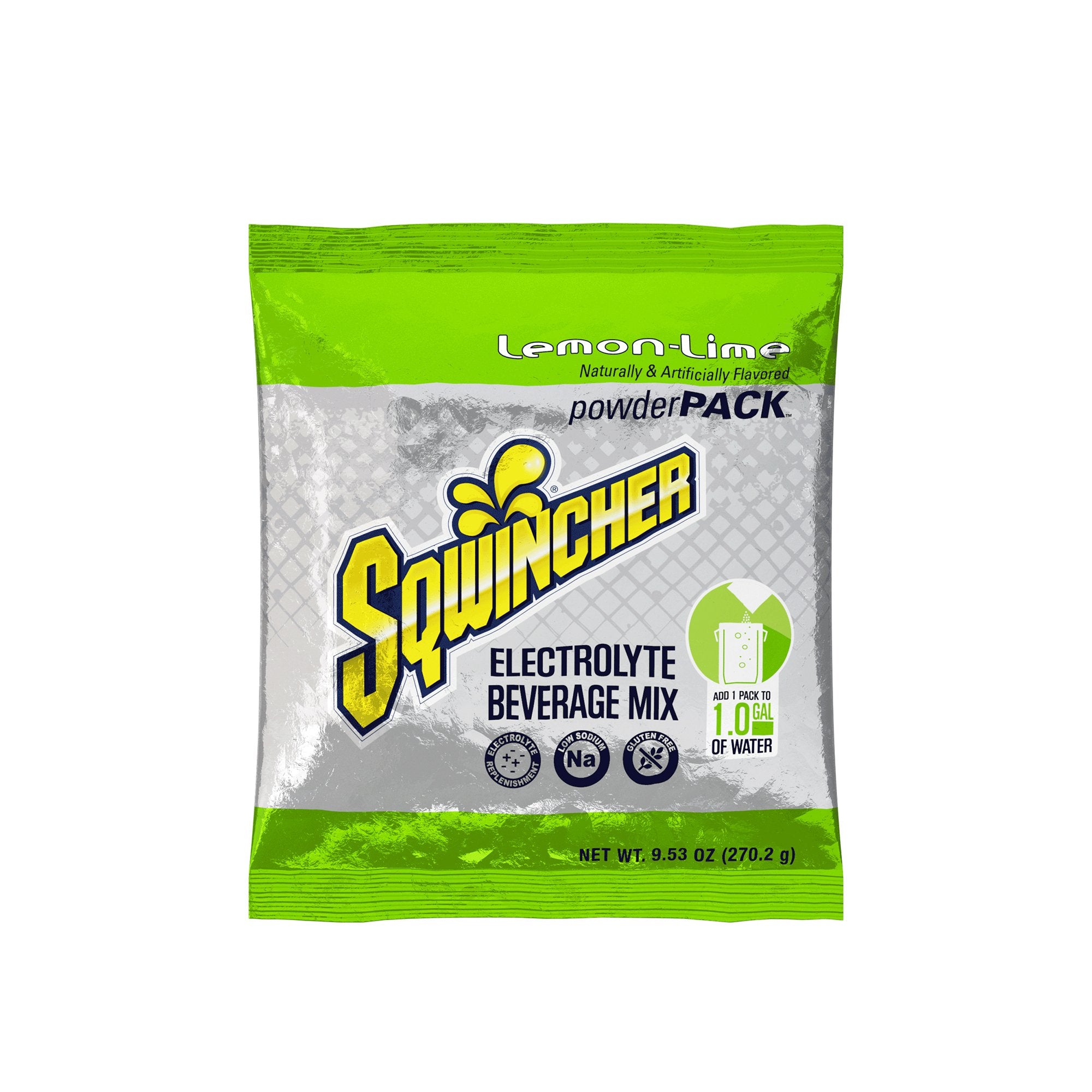 Kent Precision Foods - Oral Electrolyte Solution Sqwincher® Powder Pack® Lemon-Lime Flavor 9.53 oz. Electrolyte [1/EA]