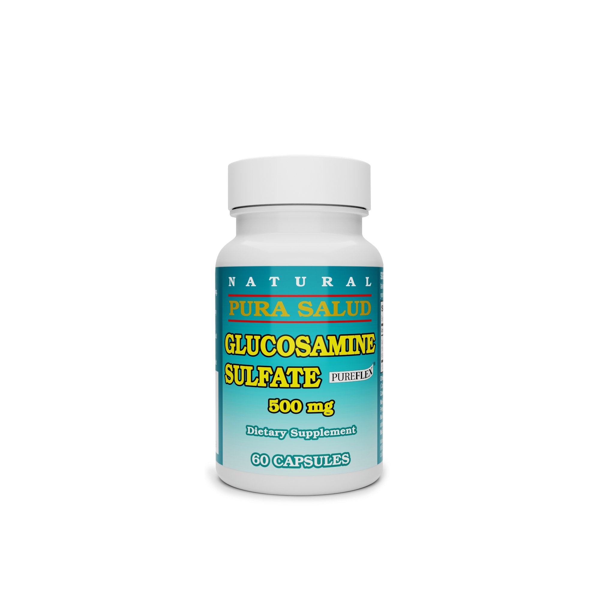 Basic Organics Inc - Joint Health Supplement Pura Salud™ Glucosamine HCI 500 mg Strength Capsule 60 per Bottle [1/BT]