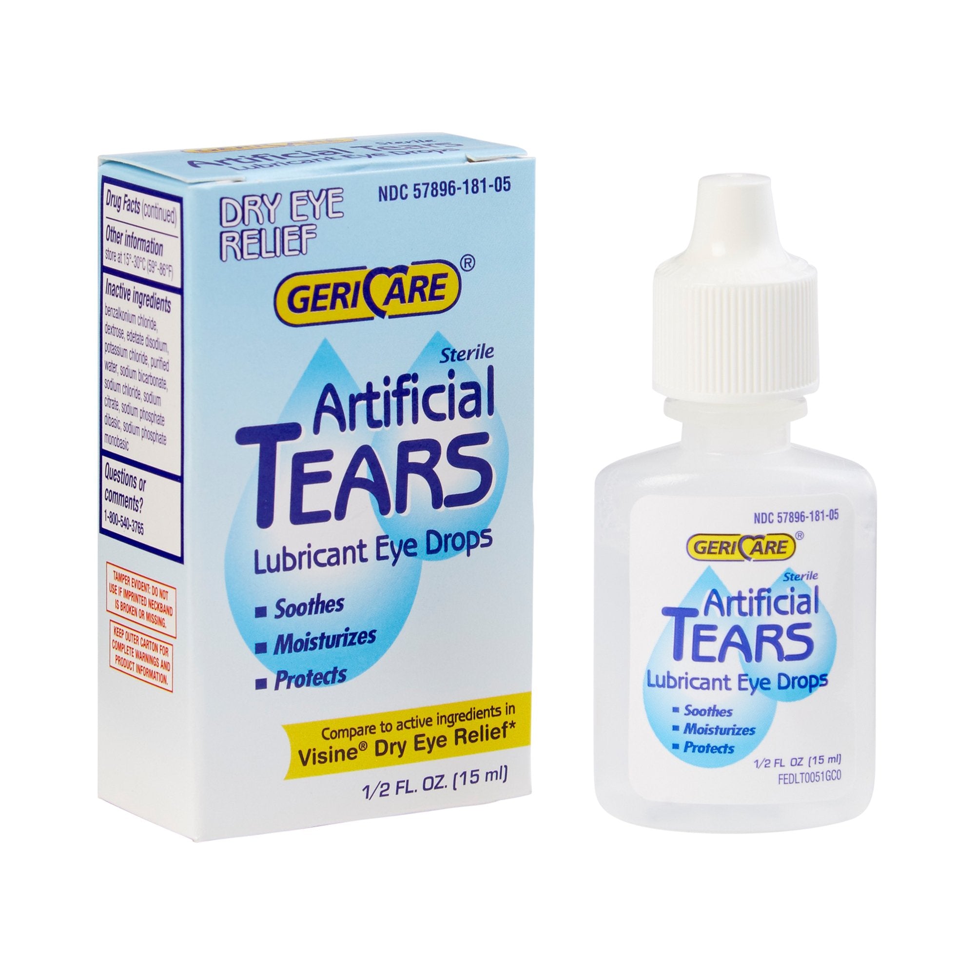 Geri-Care - Eye Lubricant Geri-Care® 0.5 oz. Eye Drops [1/BX]