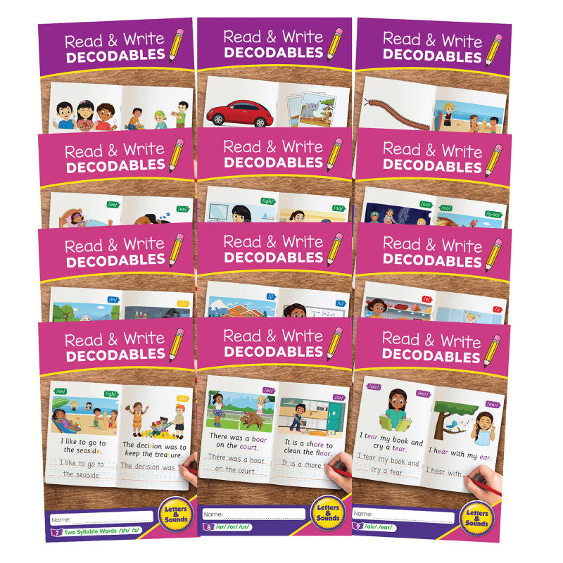 THE SCIENCE OF READING - Read & Write Decodables Set B