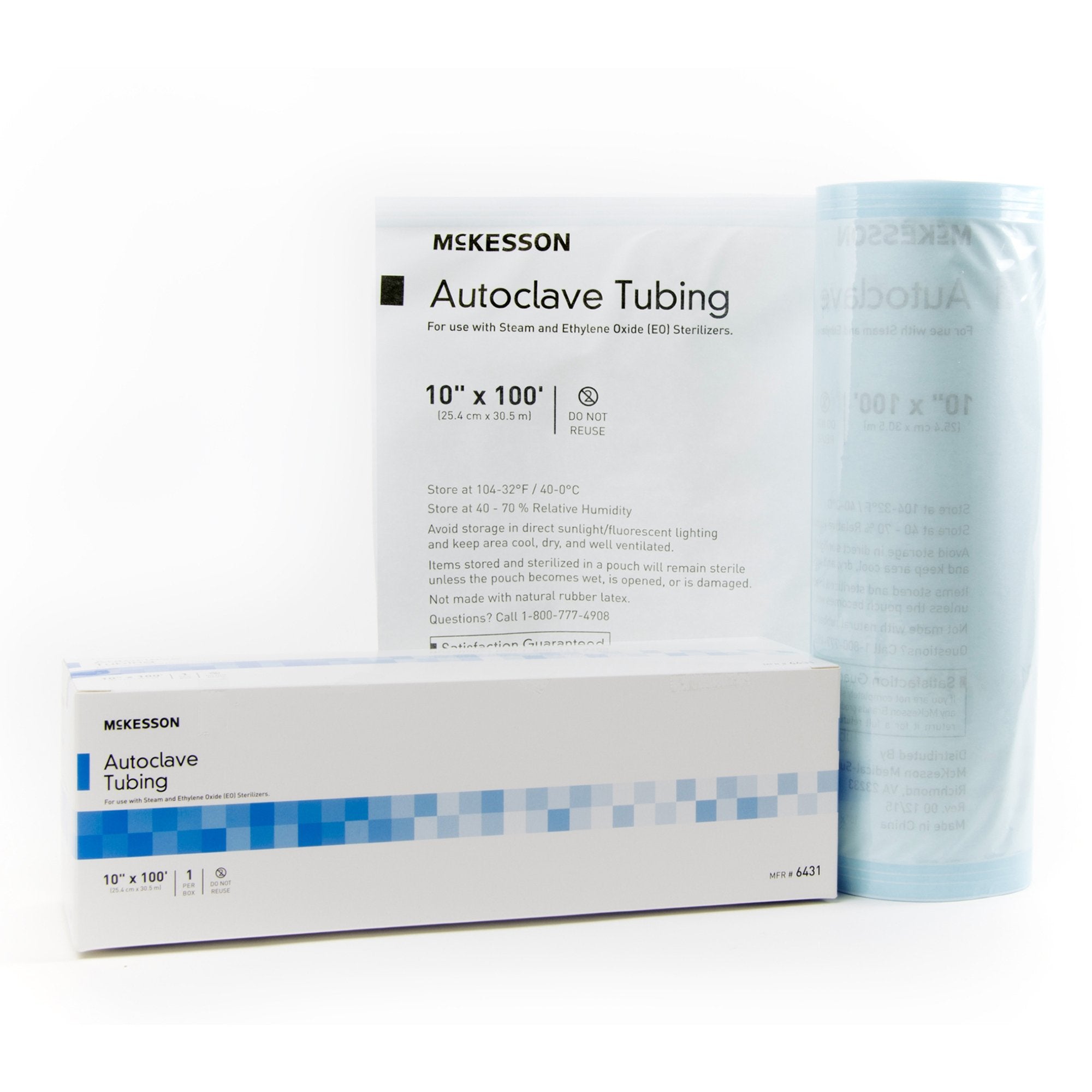 McKesson Brand - McKesson Sterilization Tubing 10 Inch X 100 Foot [1/BX]