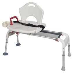 Drive Medical - drive™ Bath Transfer Bench Fixed Handle 21 to 25 Inch Seat Height 300 lbs. Weight Capacity [1/EA]