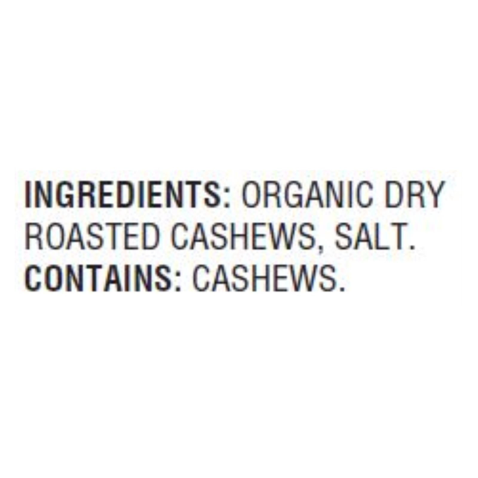 Woodstock Organic Dry Roasted Salted Cashews, 8x7oz