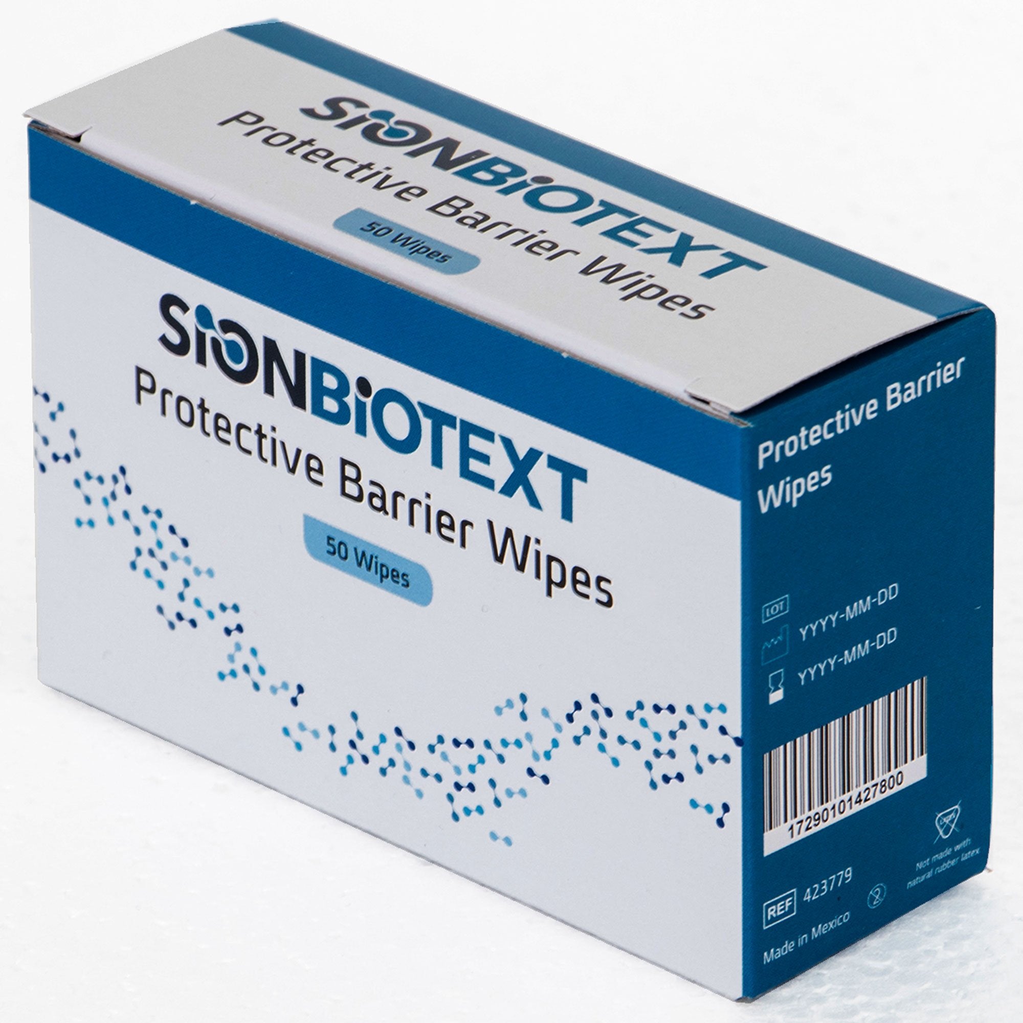 ConvaTec - Skin Barrier Wipe SionBiotext Isopropyl Alcohol, Water, SD Ethanol -40, Vinyl Caprolactam/VP/Dimethylaminoethyl Methacrylate Copolymer Individual Packet NonSterile [50/BX]