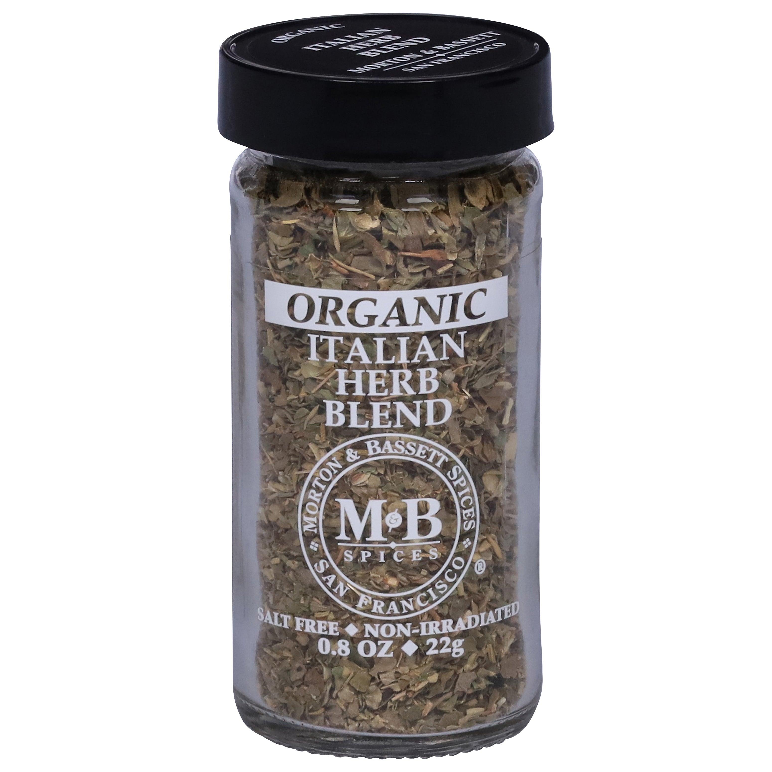 Morton & Bassett Organic Italian Herb Blend 0.8 oz - Case of 3