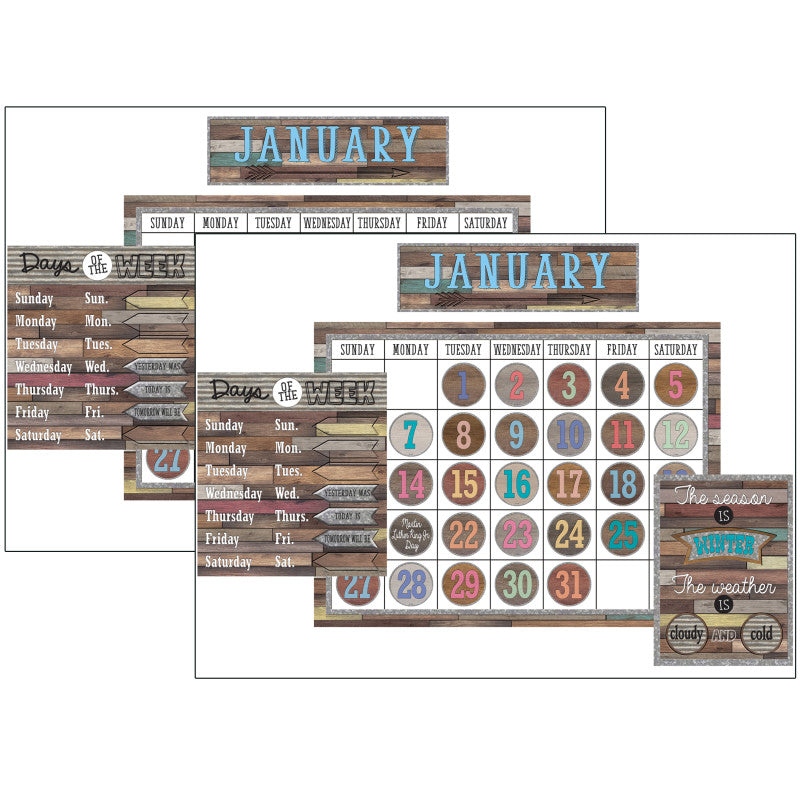 TEACHER CREATED RESOURCES - Home Sweet Classroom Calendar Set, 2 Sets