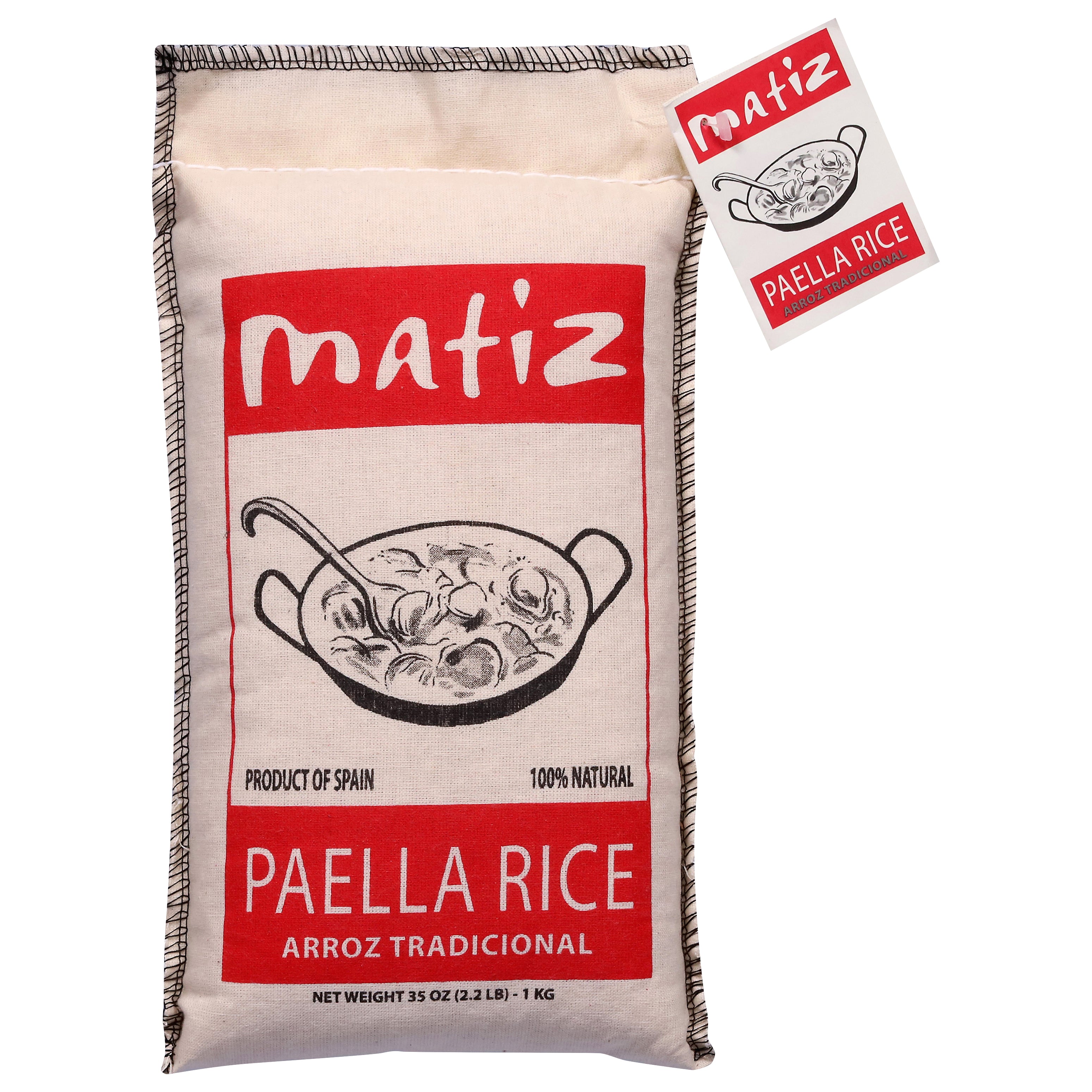 Matiz Paella Rice 35 oz - Case of 12