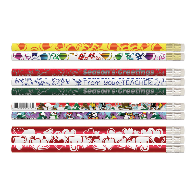 MUSGRAVE PENCIL COMPANY - Teacher Seasonal Pencils Assortment, Pack of 144