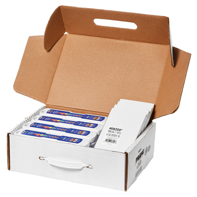 PRANG - Oval Pan Watercolor Set Master Pack, 8 Assorted Colors, 36 Count