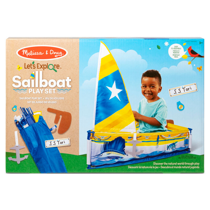 MELISSA & DOUG - Let's Explore Sailboat Play Set