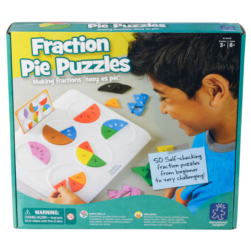 EDUCATIONAL INSIGHTS - Fraction Pie Puzzles