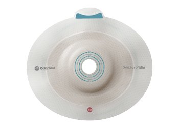 Coloplast - Ostomy Barrier SenSura® Mio Flex Precut, Standard Wear Elastic Adhesive 50 mm Flange Red Code System 25 mm Opening [5/BX]