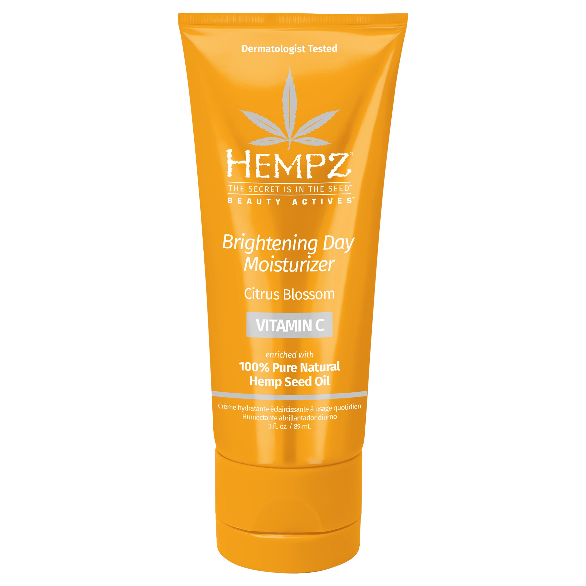 Beauty Actives Citrus Blossom Brightening Day Facial Moisturizer with Vitamin C - Case of 1