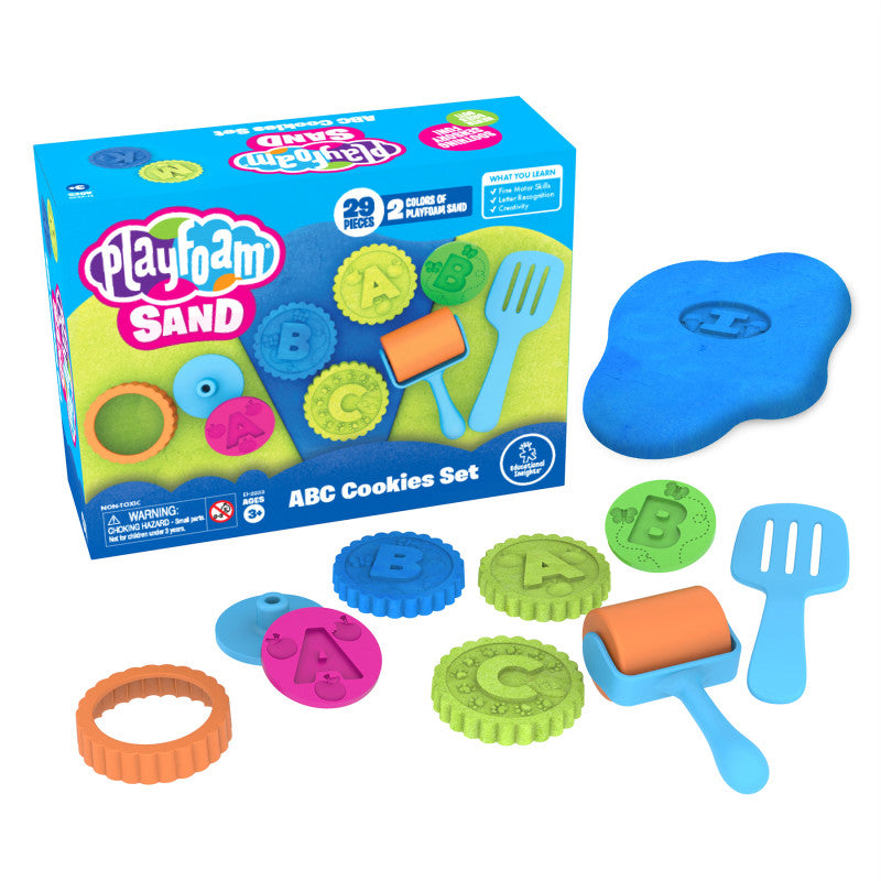 EDUCATIONAL INSIGHTS - Playfoam Sand ABC Cookies Set