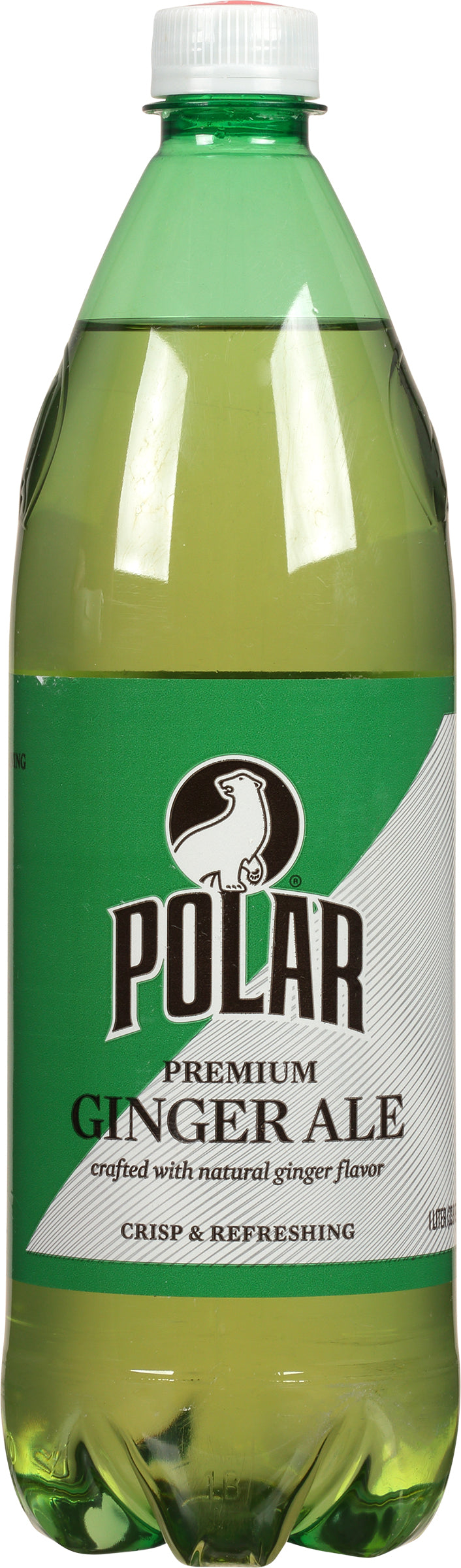 Polar Premium Ginger Ale Soda 33.8 fl oz - Case of 12