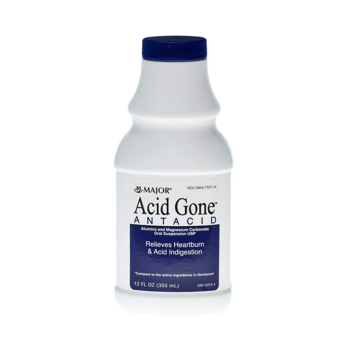 Major Pharmaceuticals - Antacid Acid Gone 358 mg - 95 mg Strength Oral Suspension 12 oz. [1/EA]
