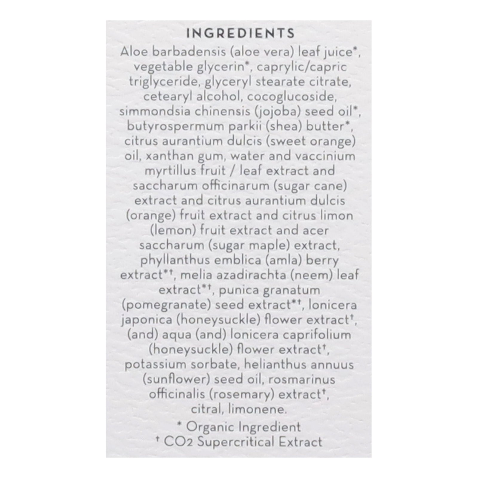 The Organic Skin Co. - Cleanser Face Clean Slate - EA of 1-3 FZ