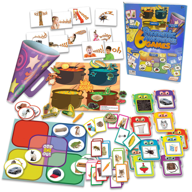 JUNIOR LEARNING - 6 Phonemic Awareness Games