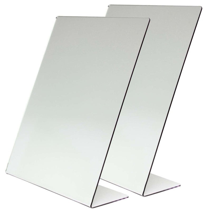 CREATIVITY STREET - One-Sided Self-Portrait Mirror, 8-1/2" x 11", Pack of 2