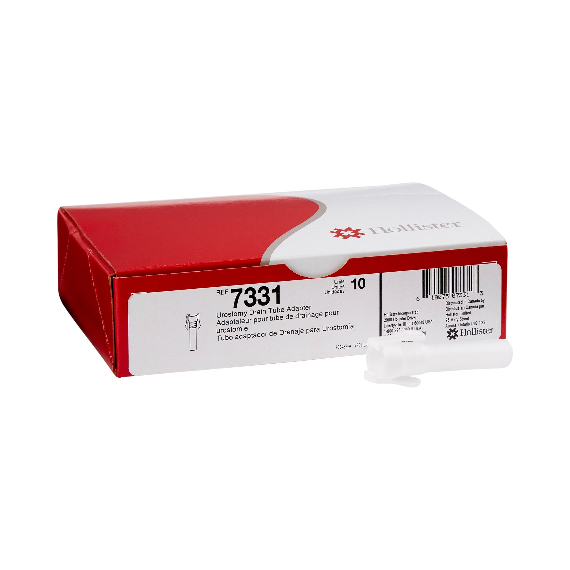 Hollister - Urostomy Drain Tube Adapter Hollister [10/BX]